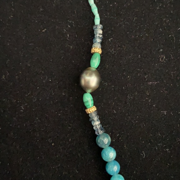 ARMENTA old world pearl mixed bead long  36"" long necklace New in box with tag - Picture 5 of 5